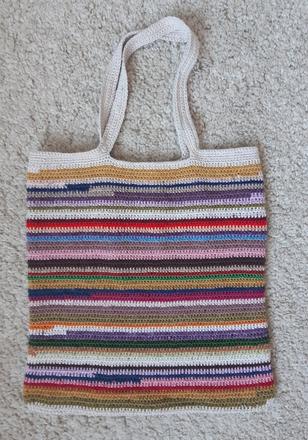 Rucne hackovana eko tasticka - sietovka,