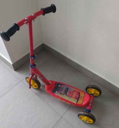 Detská kolobežka mcqueen, 