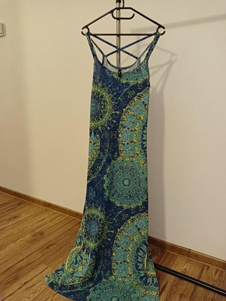 Vzorované maxi šaty, takko,s