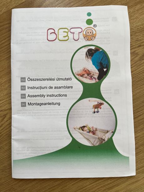 Zavesená koliskova hojdačka beto, 