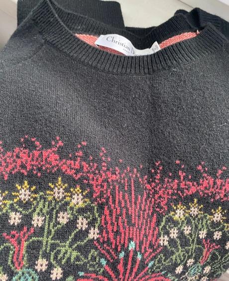 Originál christian dior knit sweater, s