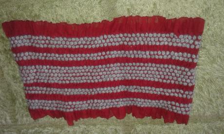 Nenoseny pekny dutý šál - uni veľkosť, 