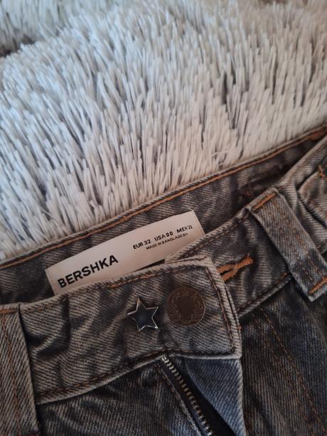 Sive baggy rifle, bershka,32