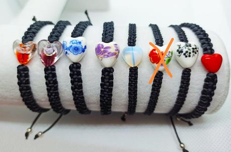 Handmade náramky z prírodných kameňov a iné,