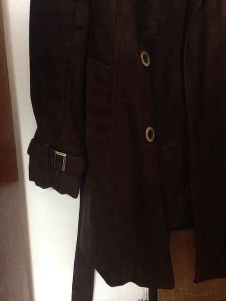 Hnedy prechodny kabat, m