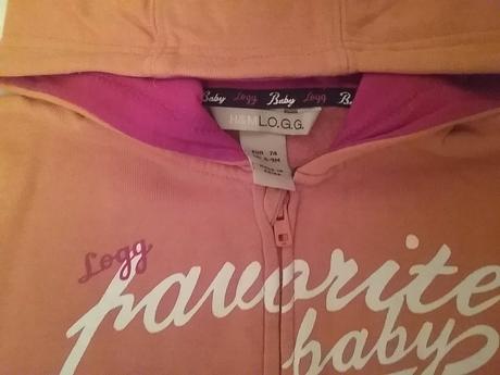 Mikinka s kapucou, h&m,74