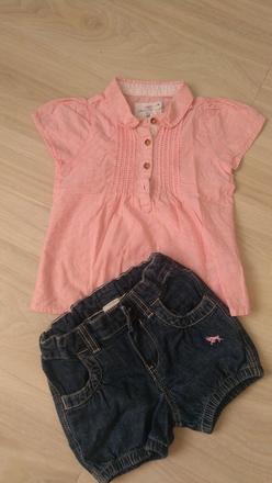 Letný komplet h&m, h&m,68