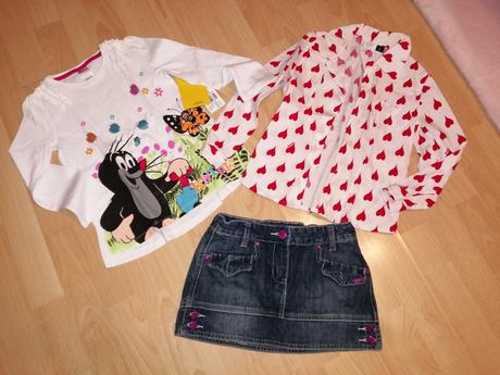 Srdiečková blúzka, všade samé srdiečka, brums,116