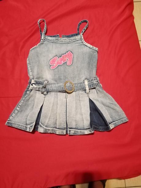 Dievčenske sukňove šaty, 116