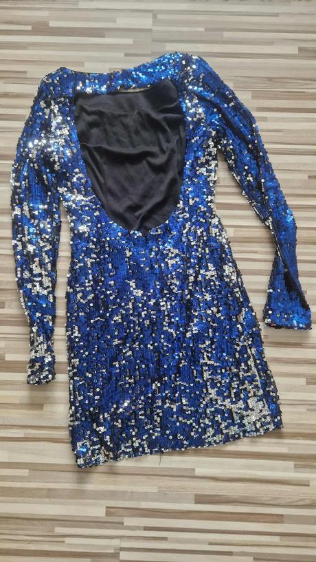 Glitrované šaty, s
