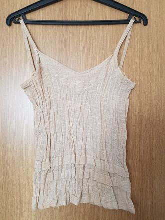 Prirodny top - tielko, s