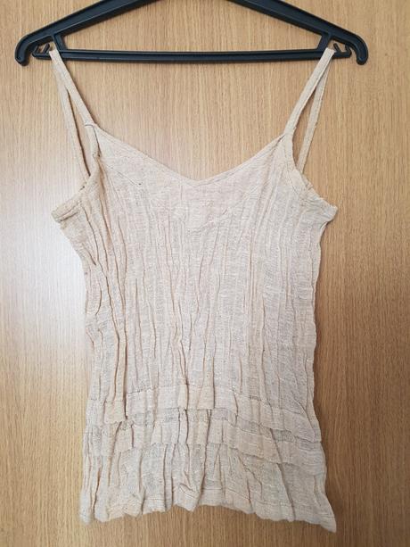 Prirodny top - tielko, s