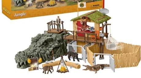 Schleich výskumná stanica divočina, 