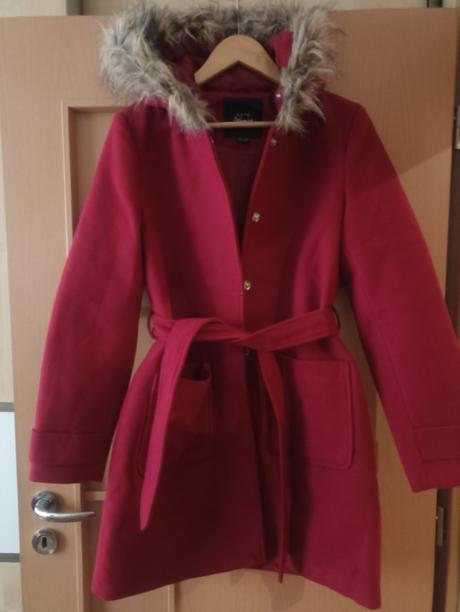 Bordovo červený kabat, gate,40