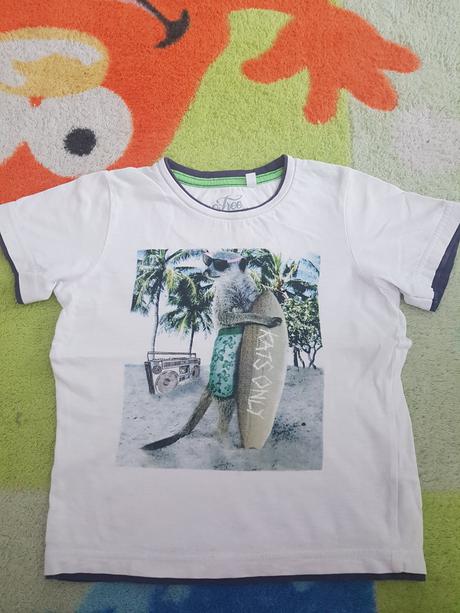 Tričká s krátkym rukávom 6 kusov, 104