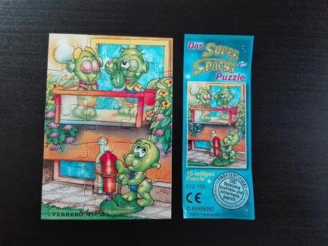 Kinder puzzle -  kus 80 centov, 