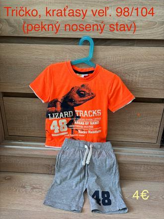 Súprava - kraťasy, tričko 98/104, kids,98