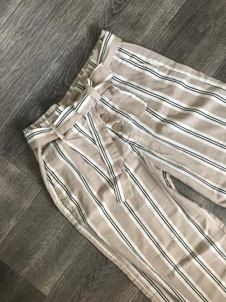 Nové široké 7/8 nohavice, takko,m