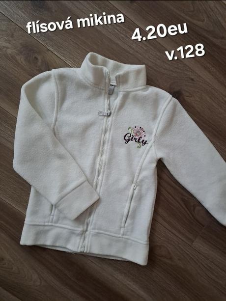 Flísová mikina, 128