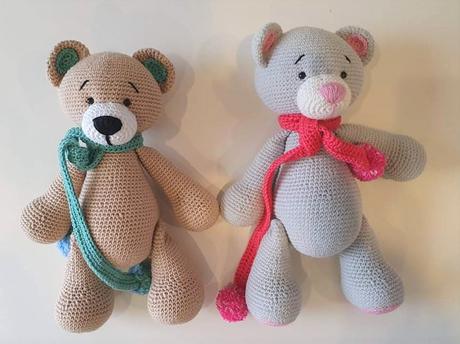 Macko ii (háčkovaný), 