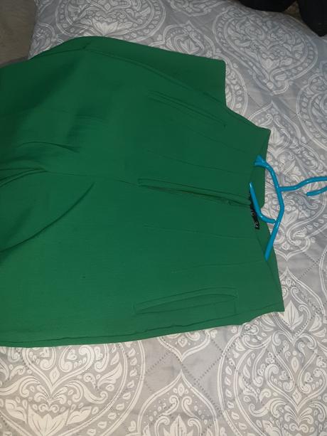 Zelené damske nohavice, amisu,34