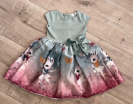 Šaty s baletkou, h&m,110