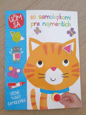Ucim sa so samolepkami,