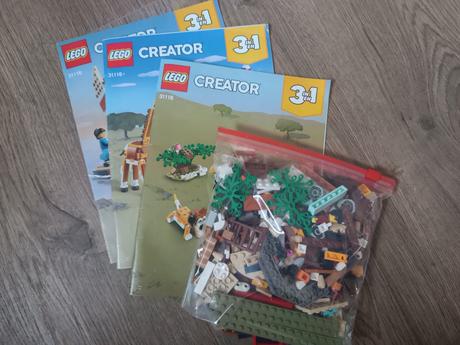 Lego creator 31116 safari wildlife tree house, 