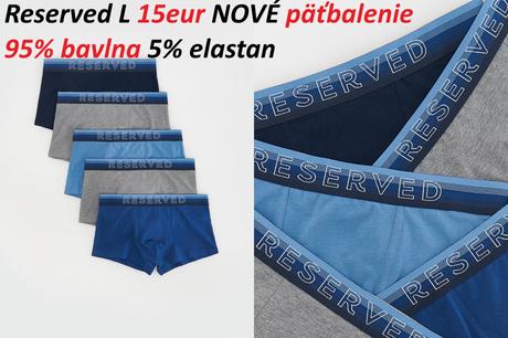 Trenky/boxerky reserved, house, cropp, reserved,l / m / xl
