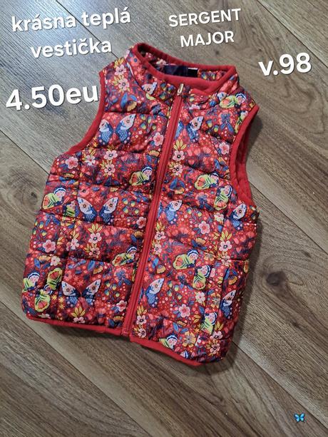 Krásna prechodná vesta sergent major, sergent major,98