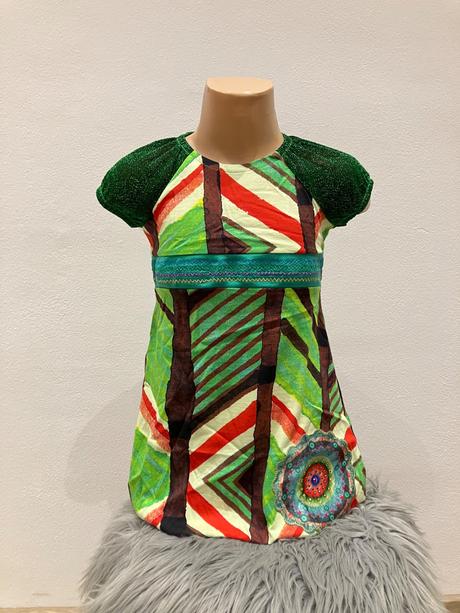 Dievčenské šaty krátky rukáv desigual (5-6 r.), desigual,116