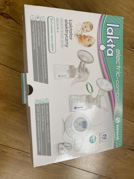 Elektrická odsávačka na mlieko simed, 