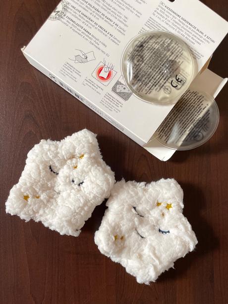 Tchibo hrejivé vankúšiky do vrecka biele hviezdy, tchibo,50