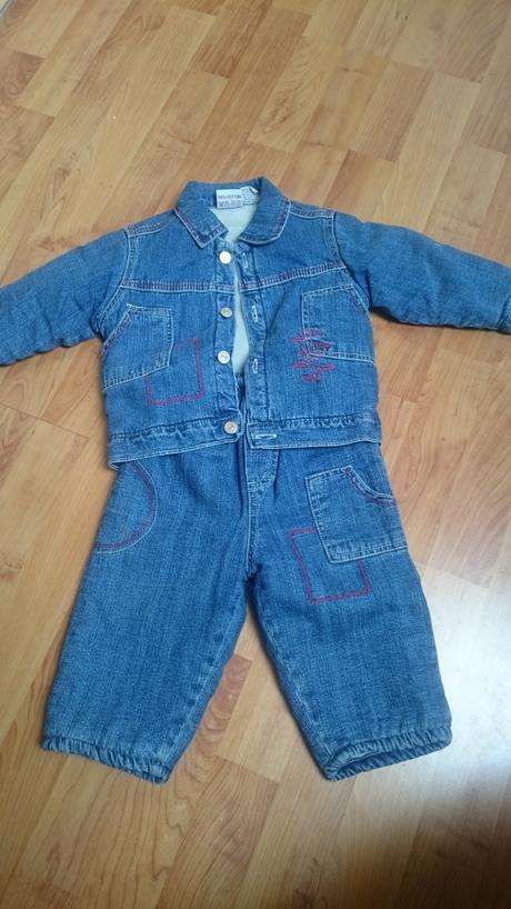 Zateplené rifle s bundičkou, 80