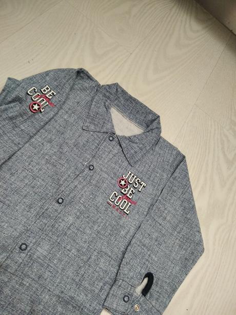 Modré body s dlhým rukávom, 92