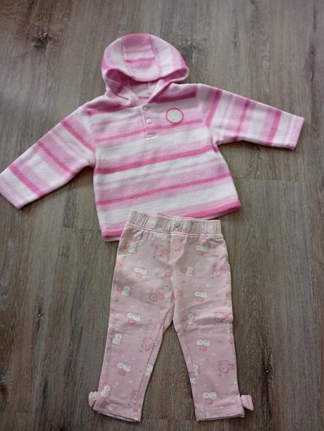 Teplá mikina plus nohavice 80, st. bernard,80