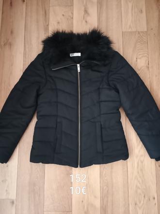 Zimná bunda, h&m,152