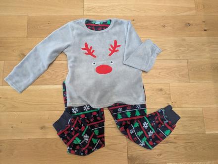 Pyžamo vianočné, pepco,122