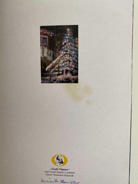 Nádherné vianočné nostalgické pohľadnice vintage,