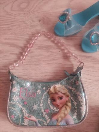 Frozen - kabelka s elsou + plast,