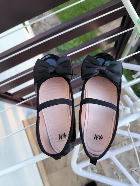 Čierne balerínky, h&m,29