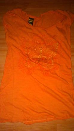 Ľahké tričko s motýľom, s