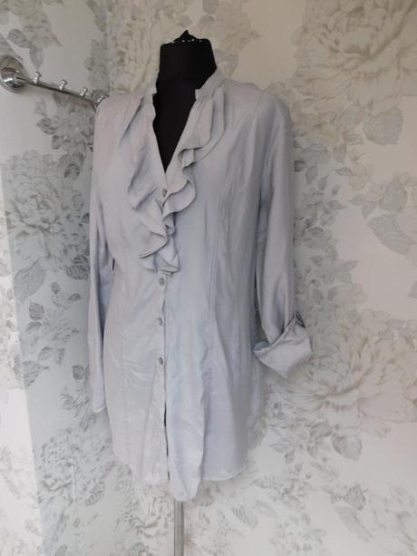 Tunika s roll-up rukavmi, h&m,38