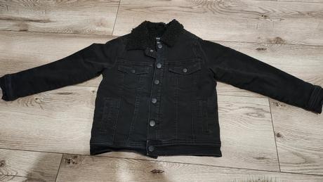 Riflová bunda zateplená, chapter young,140