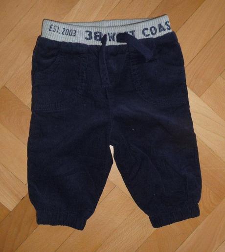 Menčestrové nohavice f&f 68, f&f,68