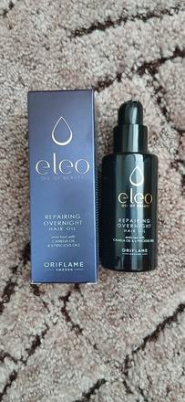 Nočný olej na vlasy eleo, 