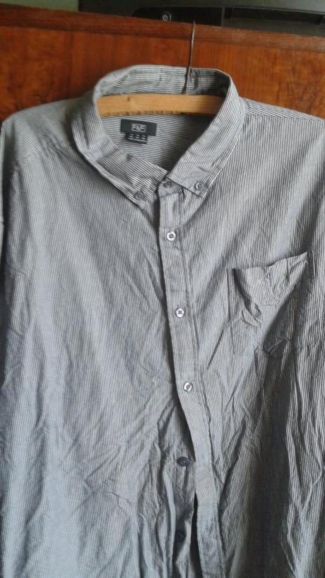 Pánska sivá košeľa 4xl/49-50, f&f,49