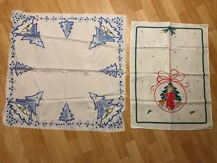 Vianočný obrus - 2 ks, 