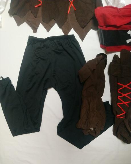 5 dielny kostým pirát, 9 -11 r, 140-152 cm,