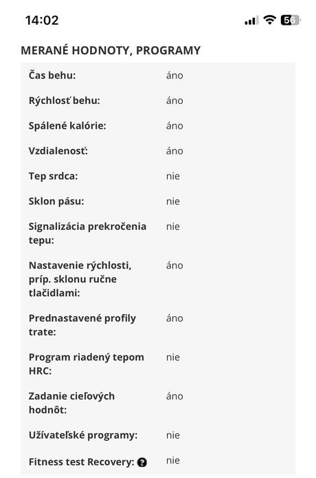 Bežecký pás urevo foldi mini, 